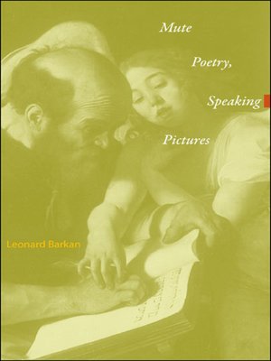 cover image of Mute Poetry Speaking Pictures